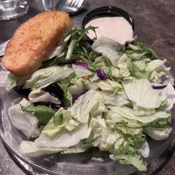 The Brown Bottle - Great salad with yummy garlic dressing - Pizza Near Me - Waterloo, Iowa The Brown Bottle - Great salad with yummy garlic dressing - Pizza Near Me - Waterloo, Iowa
