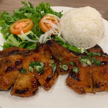 Bone & Broth - #32 Grilled pork chop and rice - Vietnamese Near Me - Ontario, California Bone & Broth - #32 Grilled pork chop and rice - Vietnamese Near Me - Ontario, California