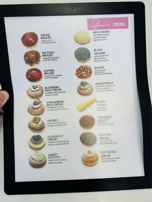 Flour Fresh Cream Donut by null