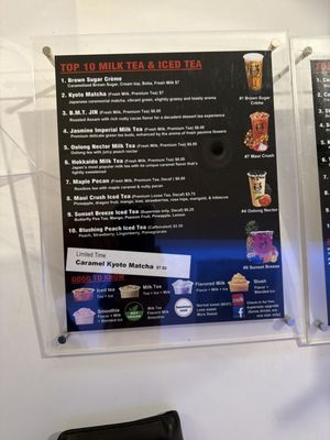 Menu photo 2 Boba My Tea Los Angeles, CA Menu photo 2 Boba My Tea Los Angeles, CA