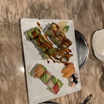 Kintaro Sushi & Hot Pot - Dragon Roll Rainbow Roll Shrimp Tempura Roll - Hot Pot Near Me - Akron, Ohio Kintaro Sushi & Hot Pot - Dragon Roll Rainbow Roll Shrimp Tempura Roll - Hot Pot Near Me - Akron, Ohio