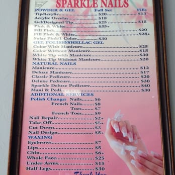 Sparkle Nails - Prices and services - Hair Removal Near Me - Oklahoma City, Oklahoma