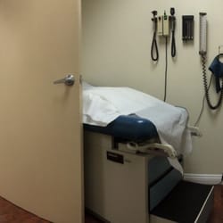 David Gu, DO - Patient room #1 with a view of the receptionists desk when the door is open. Waiting for the doctor.