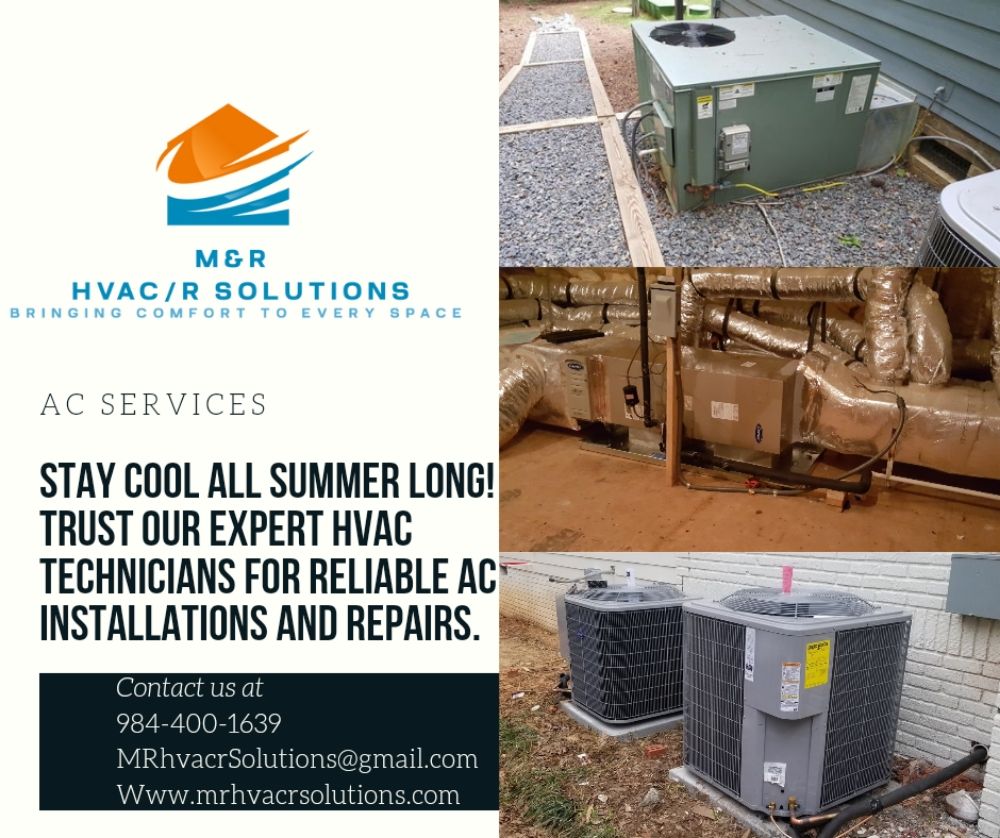 Slide of M&R HVACR Solutions
