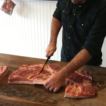 Proletariat Butchery - Everyone gets to help cut up the belly - Butcher Near Me - Portland, Oregon Proletariat Butchery - Everyone gets to help cut up the belly - Butcher Near Me - Portland, Oregon