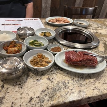 Gabose Korean BBQ - The spread. - Korean Near Me - Lauderhill, Florida