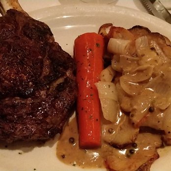 Bob's Steak & Chop House - Prime "Cote De Boeuf" Bone-in Ribeye (22oz) with Skillet Fried Potatoes - Steakhouses Near Me - Grapevine, Texas Bob's Steak & Chop House - Prime "Cote De Boeuf" Bone-in Ribeye (22oz) with Skillet Fried Potatoes - Steakhouses Near Me - Grapevine, Texas