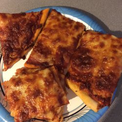 Dante's House of Pizza - Over-cooked but yet the served it like this