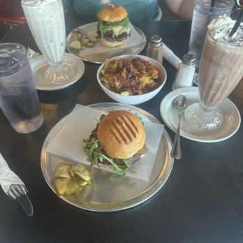 Moo Creamery - Milkshake, Bacon & Blue Burger, Mushroom Gruyere Burger, Moo Fries - Burgers Near Me - Bakersfield, California Moo Creamery - Milkshake, Bacon & Blue Burger, Mushroom Gruyere Burger, Moo Fries - Burgers Near Me - Bakersfield, California