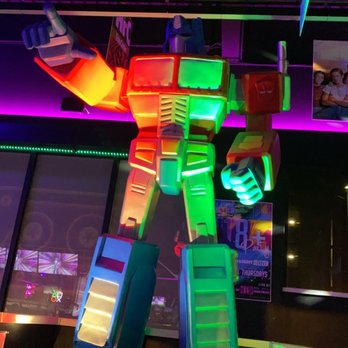 Throwback Arcade Lounge - Transformer memorabilia - Dance Clubs Near Me - Omaha, Nebraska