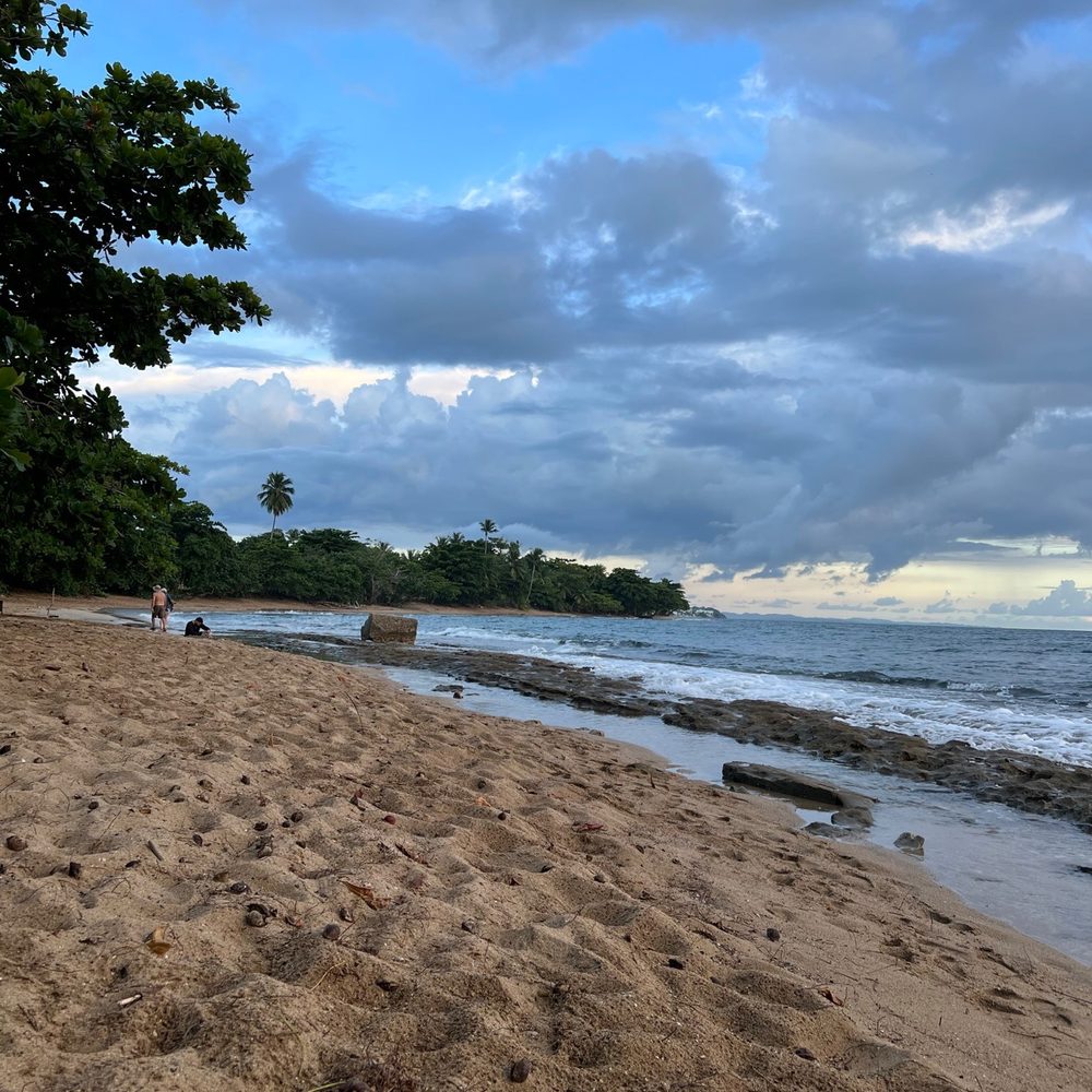 Playa Escalera - Steps Beach - Sunset view of the stairs - Beaches Near Me - Rincon, Puerto Rico
