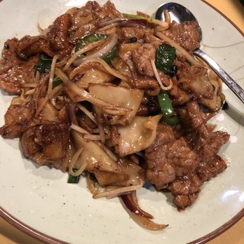 Nanking Bistro - Mongolian Beef Chow Fun. Good but a bit salty. - Chinese Near Me - Danville, California