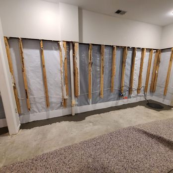 Armored Basement Waterproofing - Added sump pump with drainage and waterproof liner - Waterproofing Near Me - Fork, Maryland