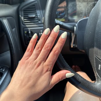 2k Nails - he made my short , stubby nails , look like this - Nail Salons Near Me - Mission Hills, California