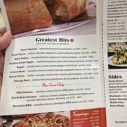Nancy’s Pizzeria - Special pizzas