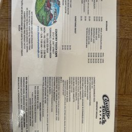Menu Menu