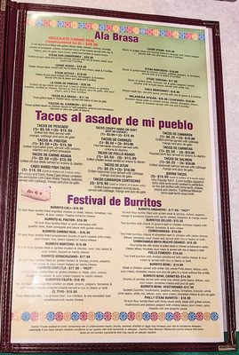 Menu photo 6 Camino Real Virginia Beach, VA