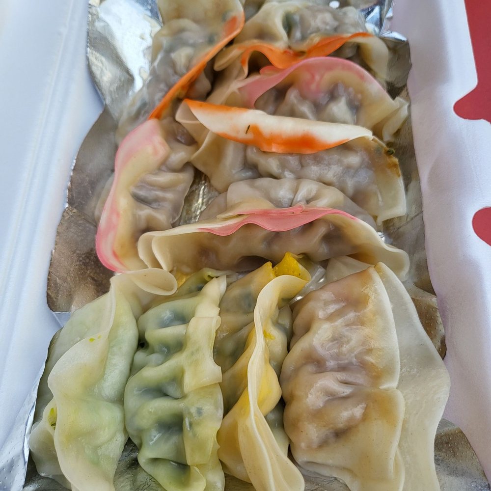 District Dumplings - An assortment of dumplings! 10 for $12. - Asian Fusion Near Me - Fairfax, Virginia