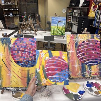 CLOSED | Painting with a Twist-LoDo | CLOSED - Colorful Disco Ball - Art Classes Near Me CLOSED | Painting with a Twist-LoDo | CLOSED - Colorful Disco Ball - Art Classes Near Me