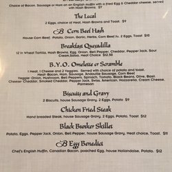 Black Bunker Bar & Grill - Breakfast -1