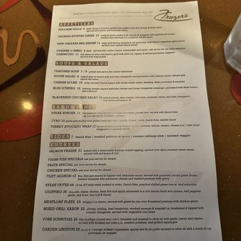 Frazer's Restaurant & Lounge - Drink menu - New American Near Me - Saint Louis, Missouri Frazer's Restaurant & Lounge - Drink menu - New American Near Me - Saint Louis, Missouri