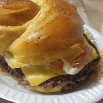 Belmont Grill - Double Cheeseburger, on a roll - American Near Me - North Haledon, New Jersey Belmont Grill - Double Cheeseburger, on a roll - American Near Me - North Haledon, New Jersey