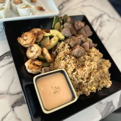Nori Sushi & Hibachi - Steak and shrimp hibachi