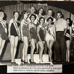 Miss Fiesta contestants 1954