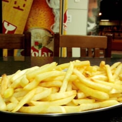 Garopaba - Fritas pequena-média, mas bem servida.