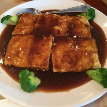 Peter Chang - pan fried tofu with vegetables - Szechuan Near Me - Arlington, Virginia Peter Chang - pan fried tofu with vegetables - Szechuan Near Me - Arlington, Virginia