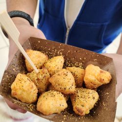 Joysticks - Mac and cheese bites.