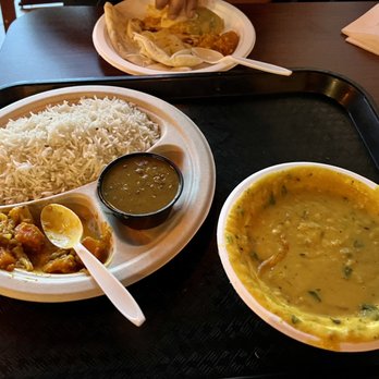 Chaat Kafe - Yellow Dal Tadka dinner combo. - Indian Near Me - Sacramento, California