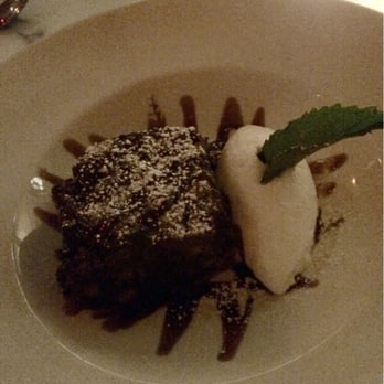 Sonsie - Chocolate cake with cream! Simply delicious! - New American Near Me - Boston, Massachusetts