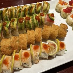 Samurai Sushi Bar Two - Hurricane Roll, Summer Roll, Barbie Roll, LSU Roll, Vaughn Roll