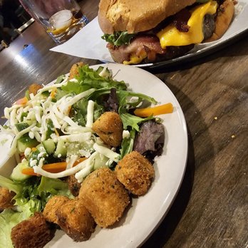 Boots & Bourbon - Salad and burger - Whiskey Bars Near Me - Greensboro, North Carolina