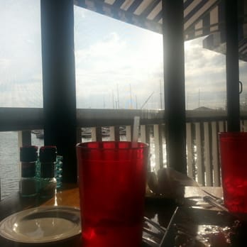 Jake's Seafood Restaurant - The view from inside after the rain. - Seafood Near Me - Hull, Massachusetts Jake's Seafood Restaurant - The view from inside after the rain. - Seafood Near Me - Hull, Massachusetts