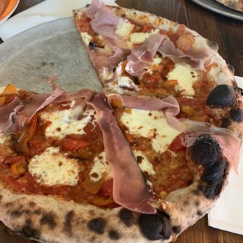 Salt Point Brewing Co - Prosciutto and pepper specialty pizza - Breweries Near Me - Lansing, New York