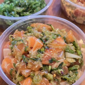 Ry's Poke Shack - Gingahchurri Salmon - Hawaiian Near Me - Huntington Beach, California Ry's Poke Shack - Gingahchurri Salmon - Hawaiian Near Me - Huntington Beach, California