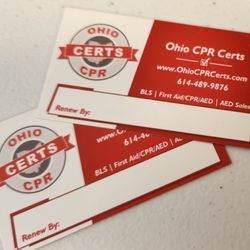 Ohio CPR Certs