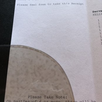 Mama Vallone's Steak House - Bill #2 - Steakhouses Near Me - Cle Elum, Washington