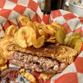 Chuckwagon - Patty Melt and Chips - Burgers Near Me - Mackinac Island, Michigan