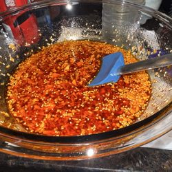 Sun Foods - Homemade chili crisp/crunch using groceries bought at Sun Foods