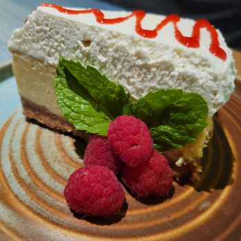 Vessel Restaurant - Keylime pie. That raspberry is a perfect touch. - Bars Near Me - San Diego, California Vessel Restaurant - Keylime pie. That raspberry is a perfect touch. - Bars Near Me - San Diego, California
