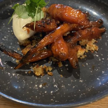 Rooster & Owl - Carolina-style bbq carrots. GET THIS!! - New American Near Me - Washington, DC, District of Columbia Rooster & Owl - Carolina-style bbq carrots. GET THIS!! - New American Near Me - Washington, DC, District of Columbia