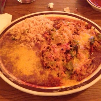Pancho's Mexican Restaurant - Chicken enchiladas (with toppings??) heck yea! - Mexican Near Me - Long Beach, California