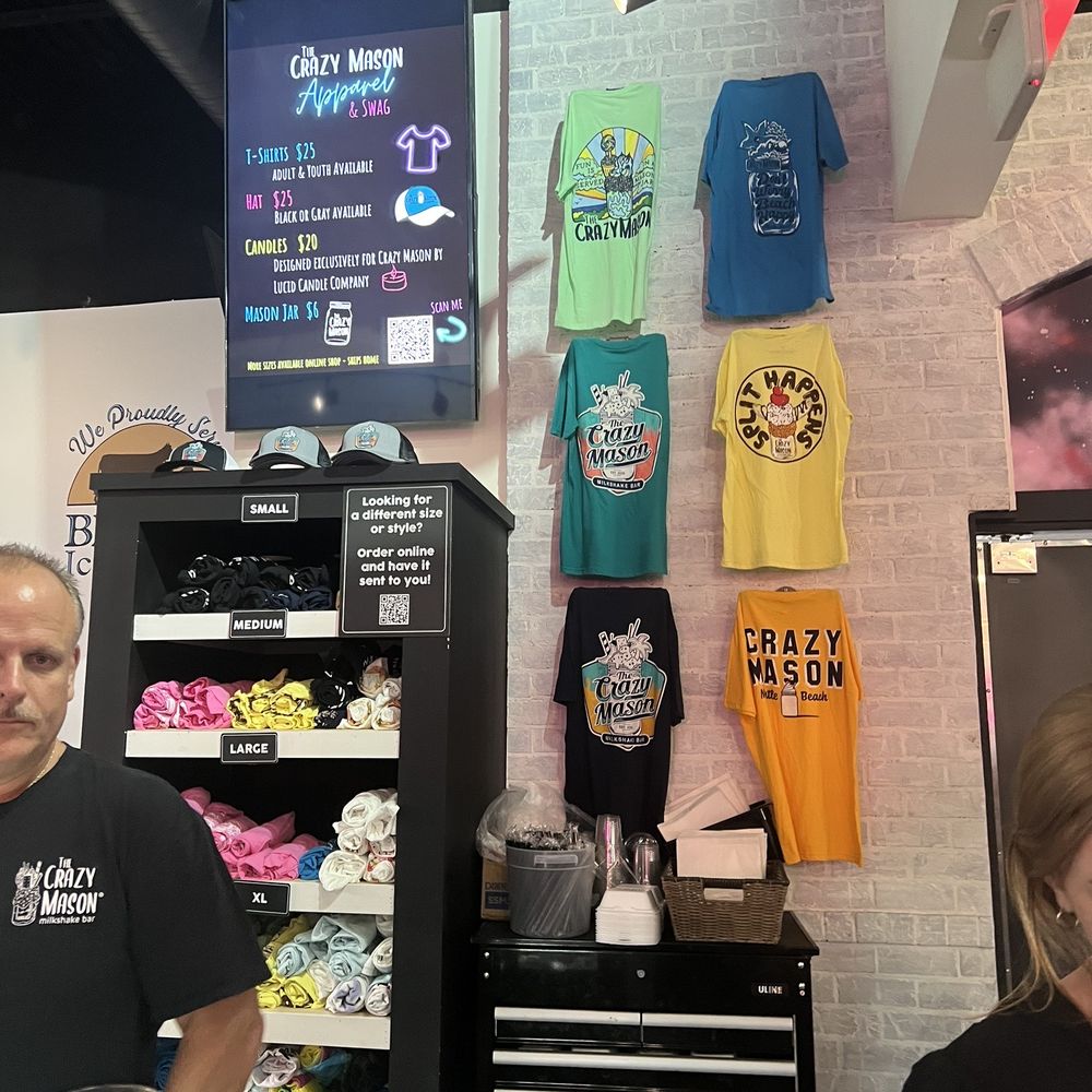 The Crazy Mason - Merch - Desserts Near Me - Myrtle Beach, South Carolina The Crazy Mason - Merch - Desserts Near Me - Myrtle Beach, South Carolina