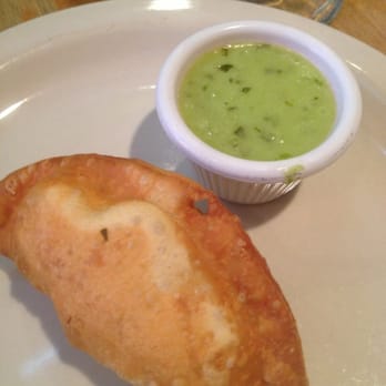 Empanada Mama - Hell's Kitchen - Empanada with yummy salsa verde - Latin American Near Me - New York, New York
