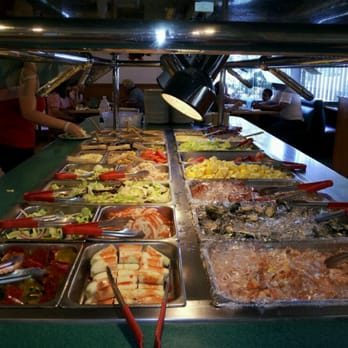 China Star Buffet - Salad bar - Chinese Near Me - Bakersfield, California