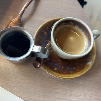 Owamni - Peruvian coffee w syrup - New American Near Me - Minneapolis, Minnesota Owamni - Peruvian coffee w syrup - New American Near Me - Minneapolis, Minnesota