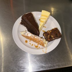 Papa Angelo's Pizza - 1 Cannoli triple chocolate Cake cheesecake brownie